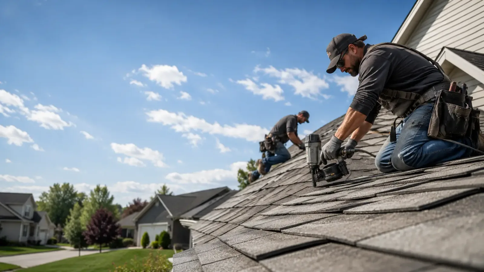 Storm Damage Roof Repair in Baldwin, IL near me